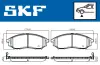 Передние тормозные колодки SKF VKBP80166A