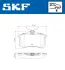 Колодки ручного (стоячого) гальма SKF VKBP90001 (фото 2)