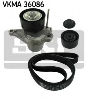 Комплект доріжкового ремня skf VKMA 36086