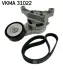 Комплект доріжкового ремня SKF VKMA31022