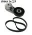 Комплект доріжкового ремня SKF VKMA 34027 (фото 1)