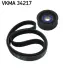 Комплект доріжкового ремня SKF VKMA34217