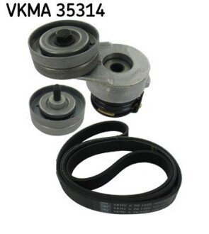 Комплект доріжкового ремня skf VKMA35314