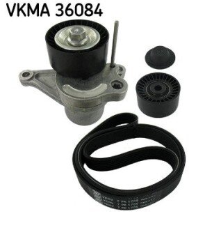 Комплект доріжкового ремня skf VKMA36084