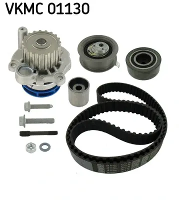 Комплект ГРМ, пас+ролик+помпа SKF VKMC 01130