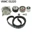 Комплект ГРМ, пас+ролик+помпа SKF VKMC 01220