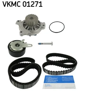 Комплект ГРМ, пас+ролик+помпа SKF VKMC 01271