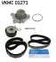 Комплект ГРМ, пас+ролик+помпа SKF VKMC 01271