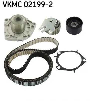 Комплект ГРМ, пас+ролик+помпа SKF VKMC 02199-2