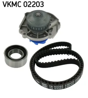 Комплект ГРМ, пас+ролик+помпа SKF VKMC 02203