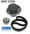 Комплект ГРМ, пас+ролик+помпа SKF VKMC 02206