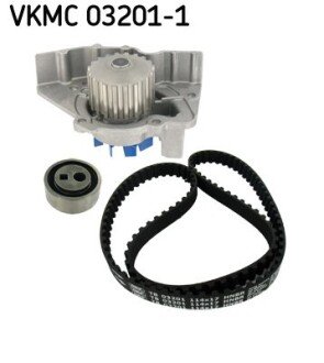 Комплект ГРМ, пас+ролик+помпа skf VKMC 03201-1