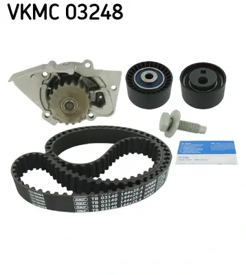 Комплект ГРМ, пас+ролик+помпа SKF VKMC 03248