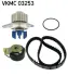 Комплект ГРМ, пас+ролик+помпа SKF VKMC 03253