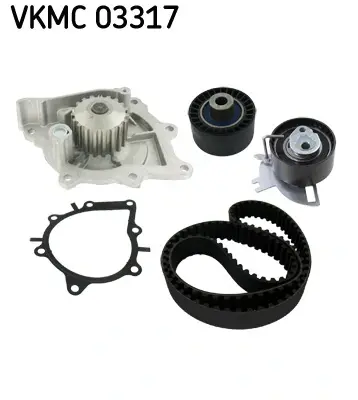 Комплект ГРМ, пас+ролик+помпа SKF VKMC 03317