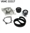 Комплект ГРМ, пас+ролик+помпа SKF VKMC 03317