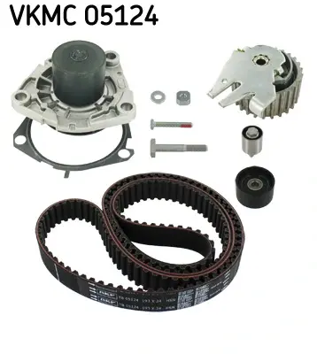 Комплект ГРМ, пас+ролик+помпа SKF VKMC 05124