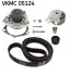 Комплект ГРМ, пас+ролик+помпа SKF VKMC 05124