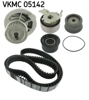 Комплект ГРМ, пас+ролик+помпа SKF VKMC 05142