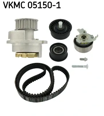 Комплект ГРМ, пас+ролик+помпа SKF VKMC 05150-1
