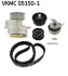 Комплект ГРМ, пас+ролик+помпа SKF VKMC 05150-1