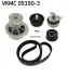 Комплект ГРМ, пас+ролик+помпа SKF VKMC 05150-3