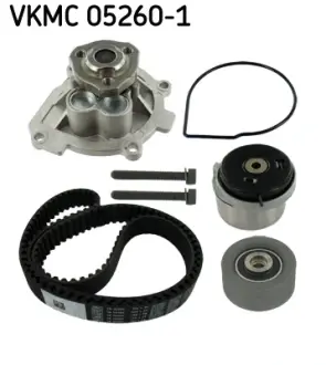 Комплект ГРМ, пас+ролик+помпа SKF VKMC05260-1