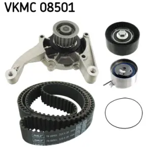 Комплект ГРМ, пас+ролик+помпа SKF VKMC08501