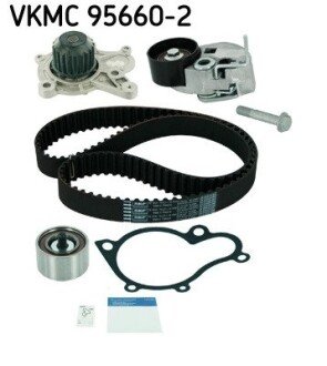 Комплект ГРМ, пас+ролик+помпа skf VKMC956602