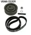 Комплект ГРМ (ремінь + ролик) SKF VKMA 01009