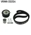 Комплект ГРМ (ремінь + ролик) SKF VKMA 01014
