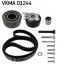 Комплект ГРМ (ремінь + ролик) SKF VKMA 01244