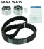 Комплект ГРМ (ремінь + ролик) SKF VKMA 94619