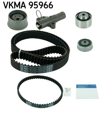 Комплект ГРМ (ремінь + ролик) SKF VKMA 95966 (фото 1)