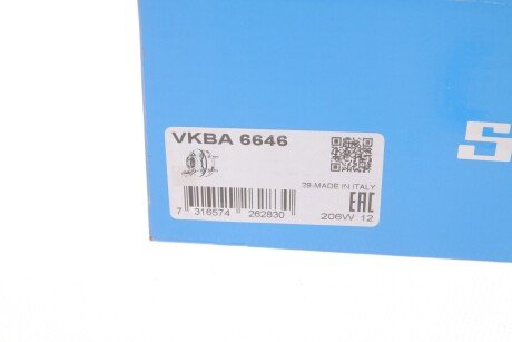 Комплект подшипника ступицы колеса skf VKBA6646