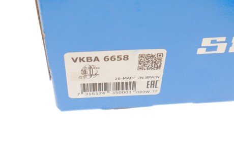 Комплект подшипника ступицы колеса skf VKBA6658