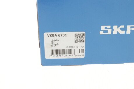 Комплект подшипника ступицы колеса skf VKBA6731