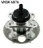 Комплект подшипника ступицы колеса SKF VKBA 6876