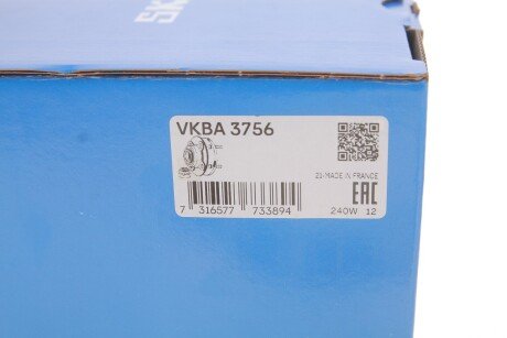 Комплект подшипника ступицы колеса skf VKBA 3756