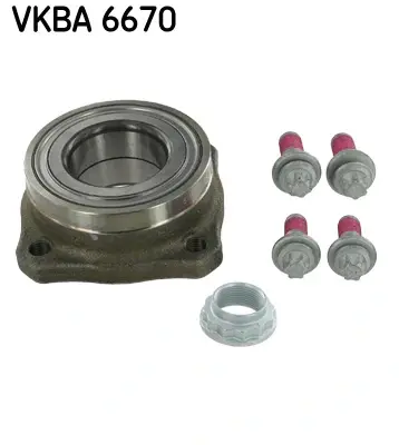 Комплект подшипника ступицы колеса SKF VKBA 6670 (фото 1)