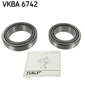 Комплект подшипника ступицы колеса SKF VKBA 6742 (фото 1)