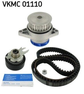Комплект (ремінь+ролик+помпа) skf VKMC01110 на Фольксваген Венто