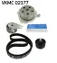 Комплект (ремінь+ролик+помпа) SKF VKMC 02177
