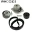 Комплект (ремінь+ролик+помпа) SKF VKMC 03132