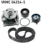 Комплект (ремінь+ролик+помпа) SKF VKMC 04214-1