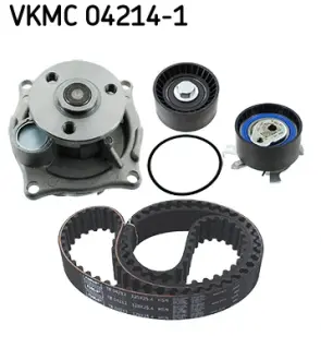 Комплект (ремінь+ролик+помпа) SKF VKMC 04214-1