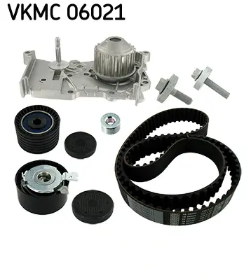 Комплект (ремінь+ролик+помпа) SKF VKMC 06021