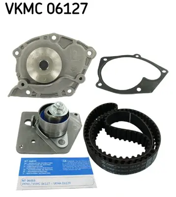 Комплект (ремінь+ролик+помпа) SKF VKMC 06127