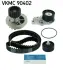 Комплект (ремінь+ролик+помпа) SKF VKMC 90402