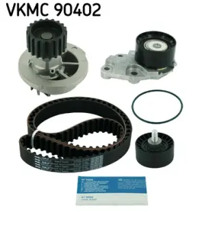 Комплект (ремінь+ролик+помпа) SKF VKMC 90402